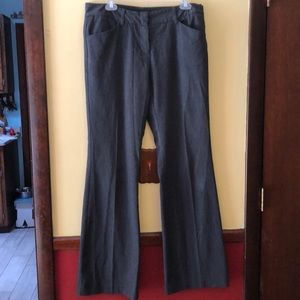 Daisy Fuentes grey career pants